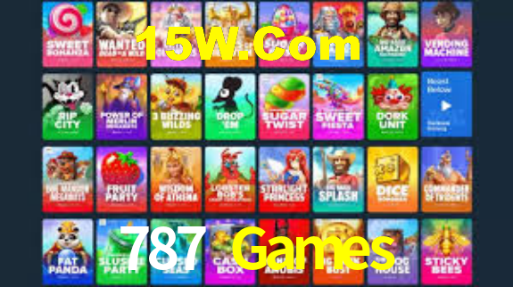 787 Games App Interface